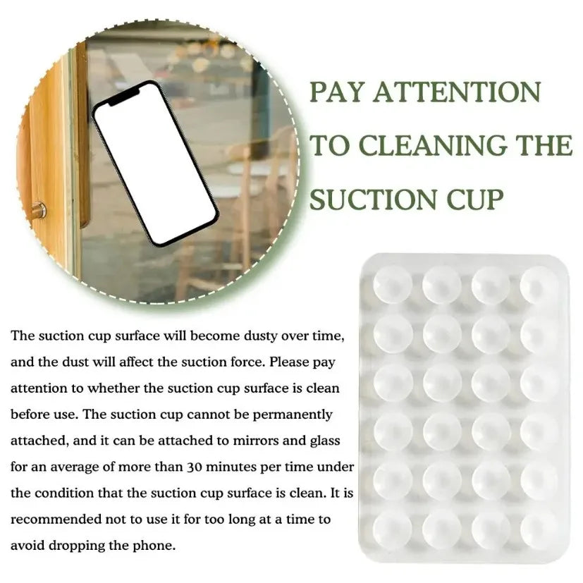 Sticky Phone Grip Pad — Stick Your Phone Anywhere, Instantly