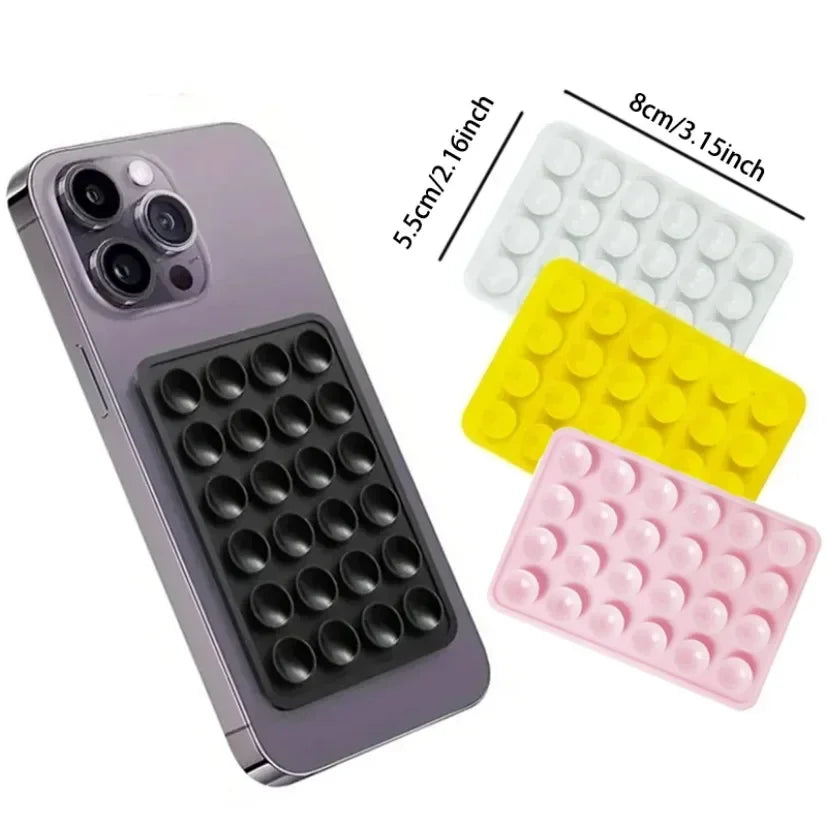 Sticky Phone Grip Pad — Stick Your Phone Anywhere, Instantly